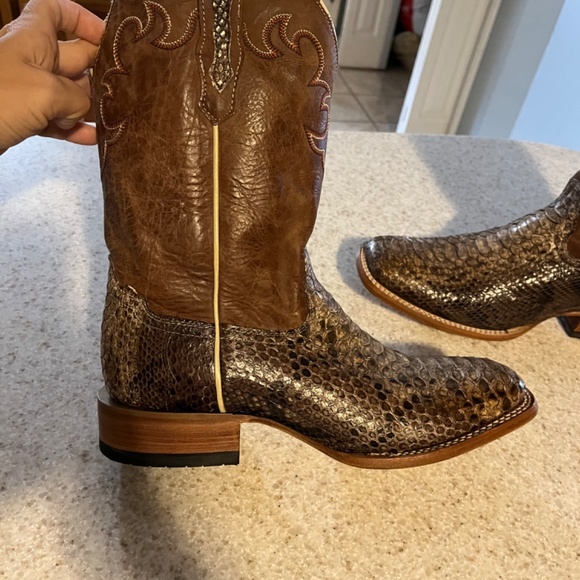 Cody James snakeskin boots main image 5